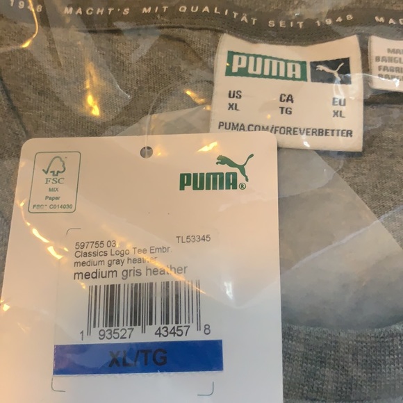 Puma Logo T-Shirt - Picture 3 of 3